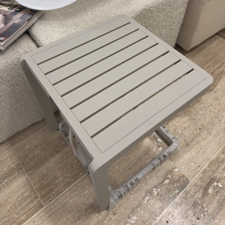Tavolino Bizzotto Konnor 40×40 Rastin nel negozio Crilù di Trevi, visto dall&