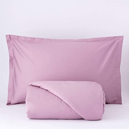 Housse de couette unie Carillo Home