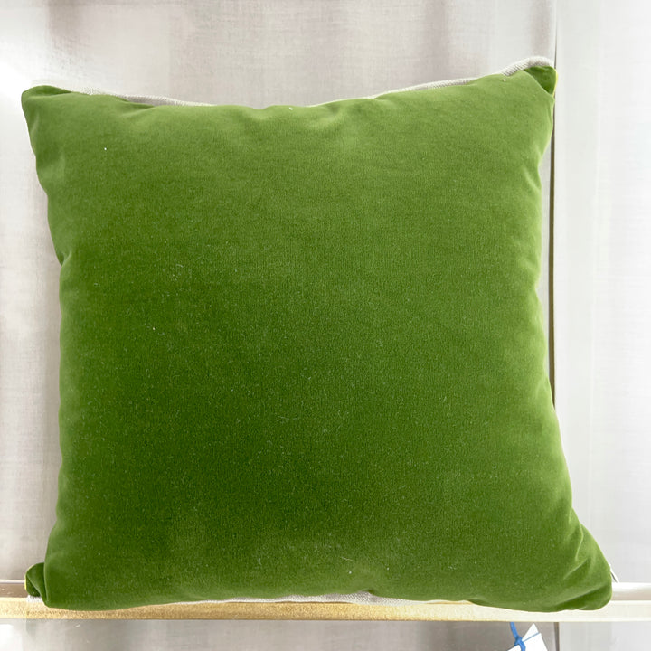 Dekokissen Designers Guild aus Samt 55×35 – Grün