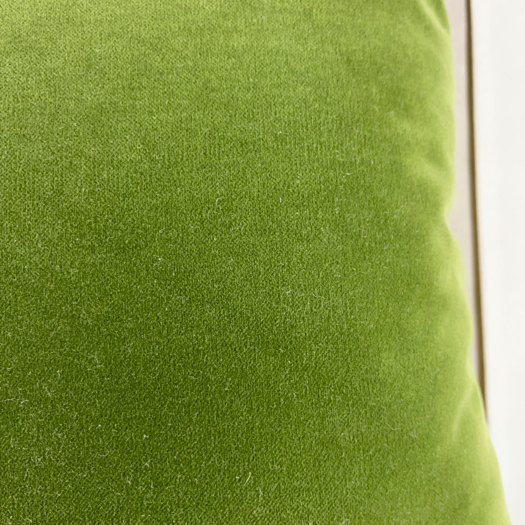 Dekokissen Designers Guild aus Samt 55×35 – Grün