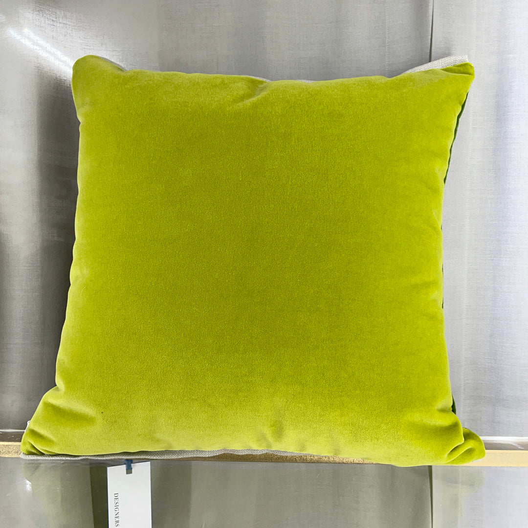 Dekokissen Designers Guild aus Samt 55×35 – Grün