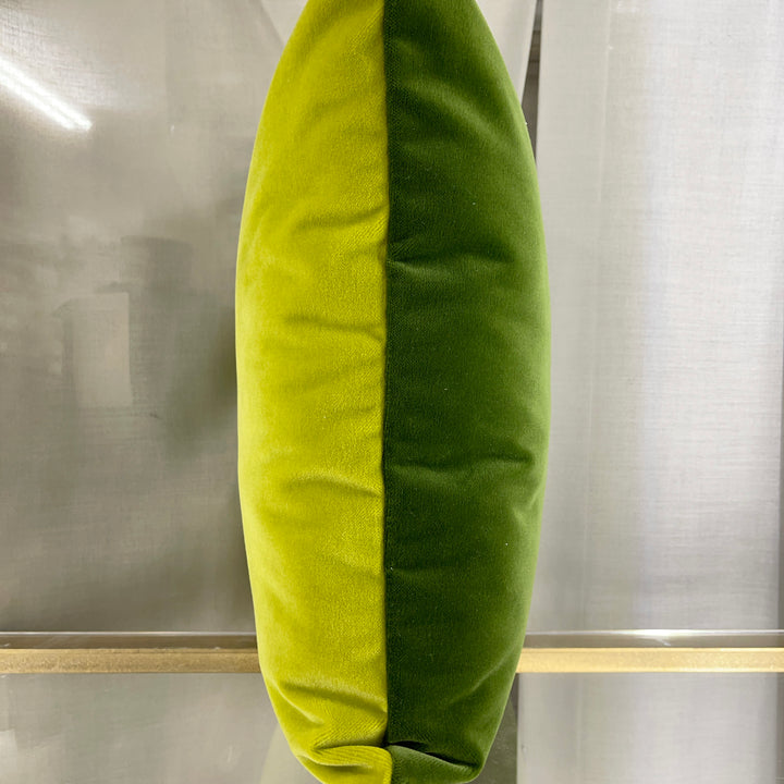 Dekokissen Designers Guild aus Samt 55×35 – Grün