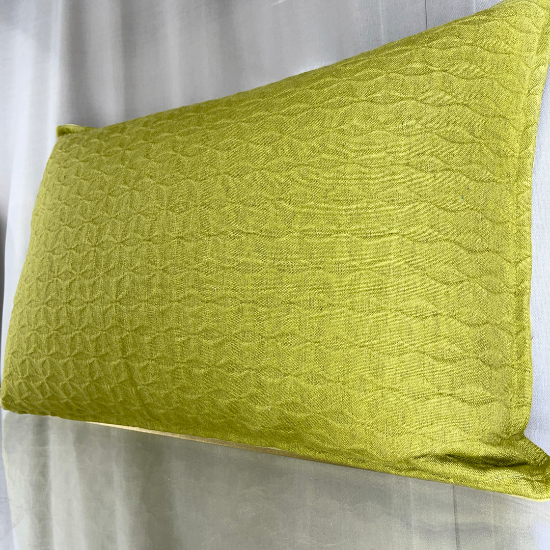 Textured cushion – Green