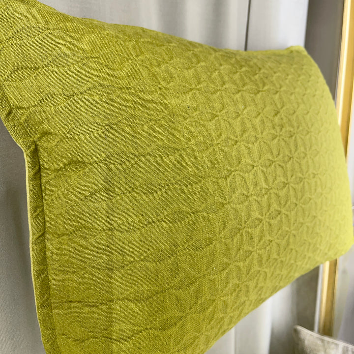 Textured cushion – Green