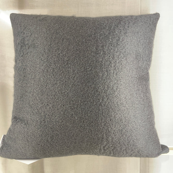 Cuscino a pelo corto 50×50 – Grigio