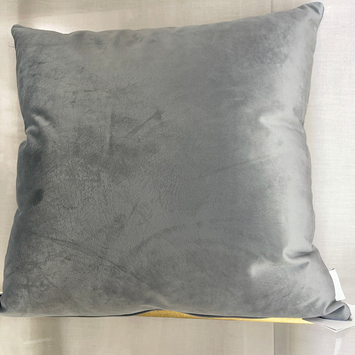 Cuscino a pelo corto 50×50 – Grigio