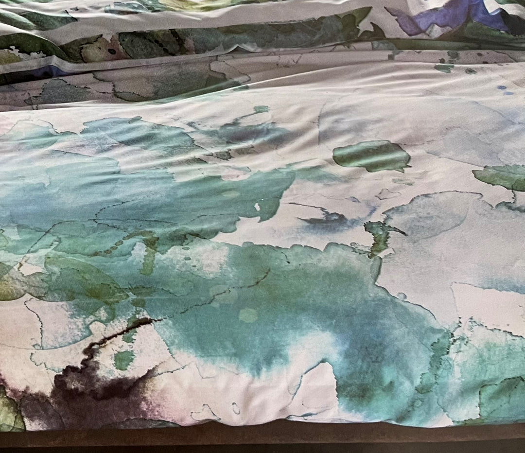 Copripiumino Essenza Lewis 255×200 – Verde