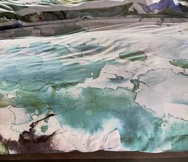 Copripiumino Essenza Lewis 255×200 – Verde
