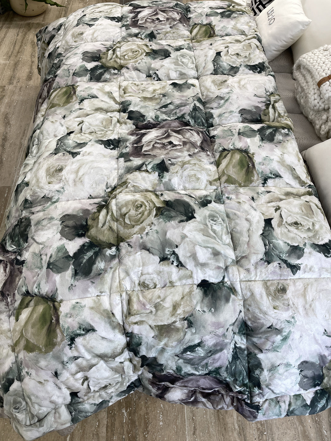 Trapunta Fleur in piumino 270×260
