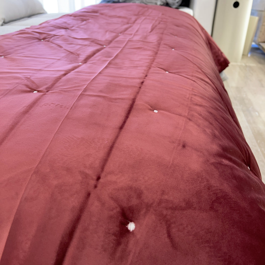 Mariclò velvet double duvet (Italian size) 270×280