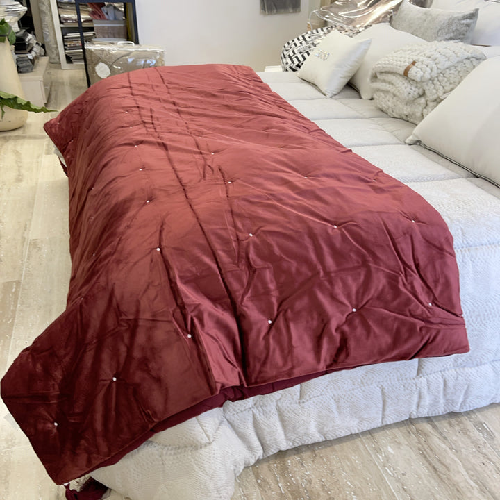 Mariclò velvet double duvet (Italian size) 270×280