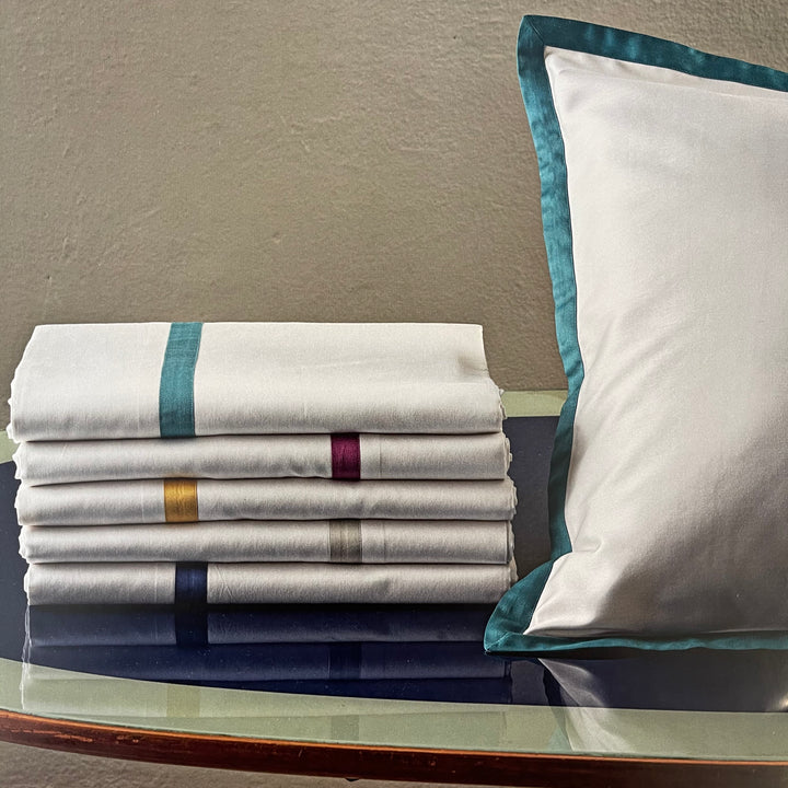 Bettlaken-Set Fazzini Hellen aus Baumwollsatin