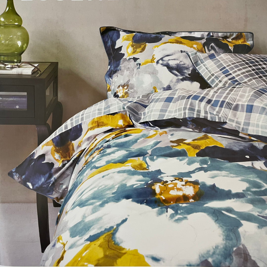 Drap Essenza Lasse 250×280 – Bleu pétrole