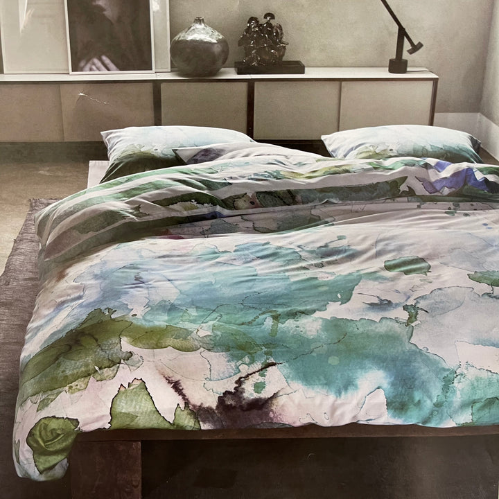 Copripiumino Essenza Lewis 255×200 – Verde